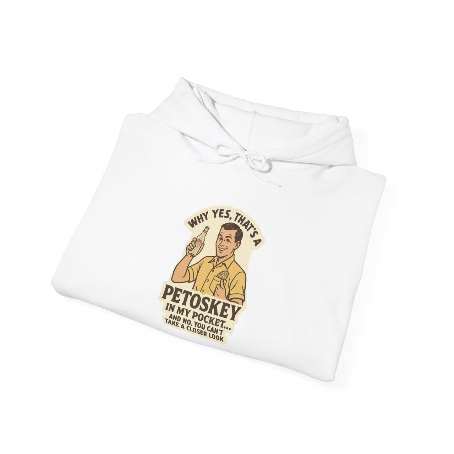Petoskey in My Pocket β Retro Rockhound Sweatshirt