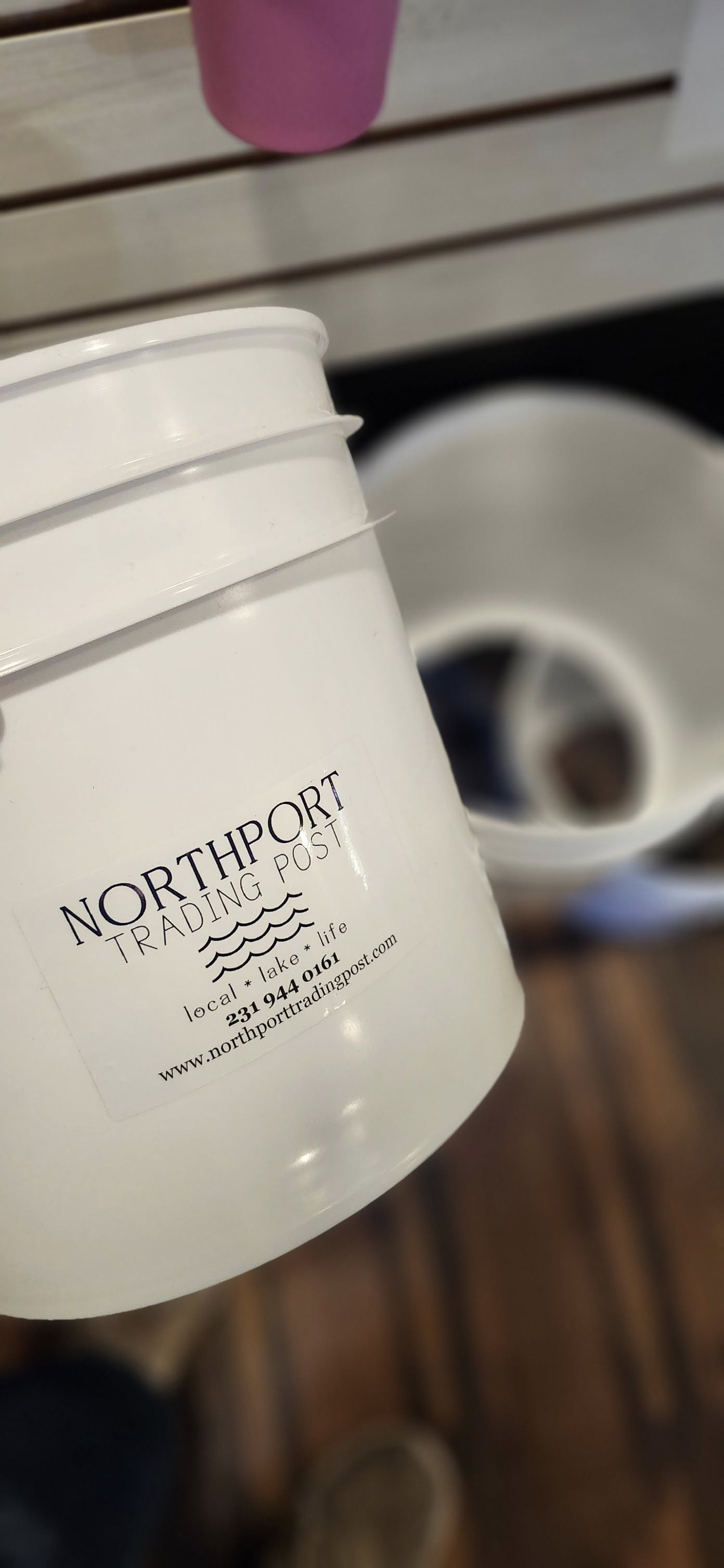 Clear Bottom Buckets