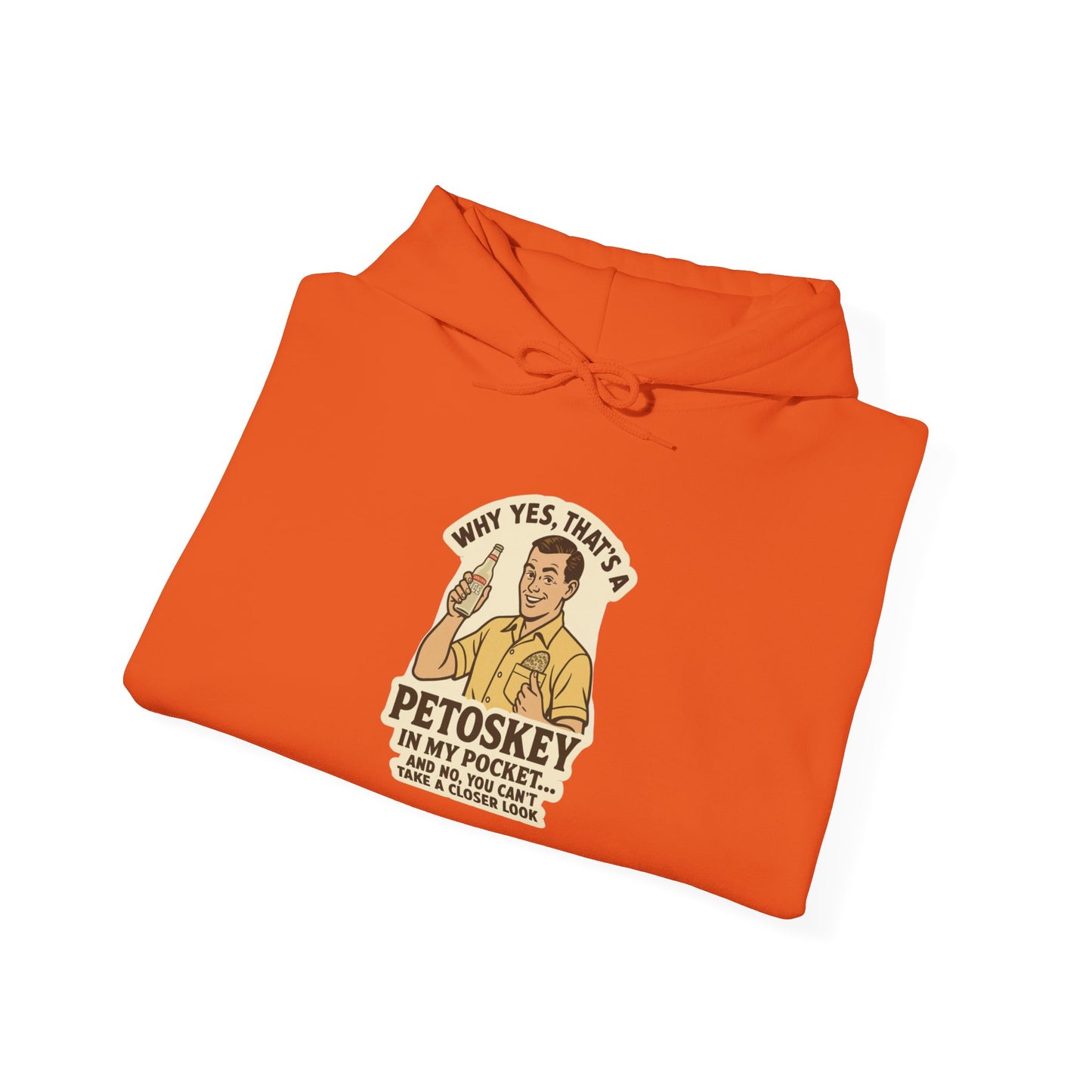 Petoskey in My Pocket β Retro Rockhound Sweatshirt