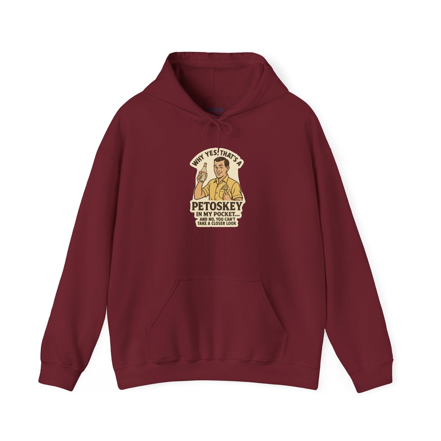 Petoskey in My Pocket β Retro Rockhound Sweatshirt