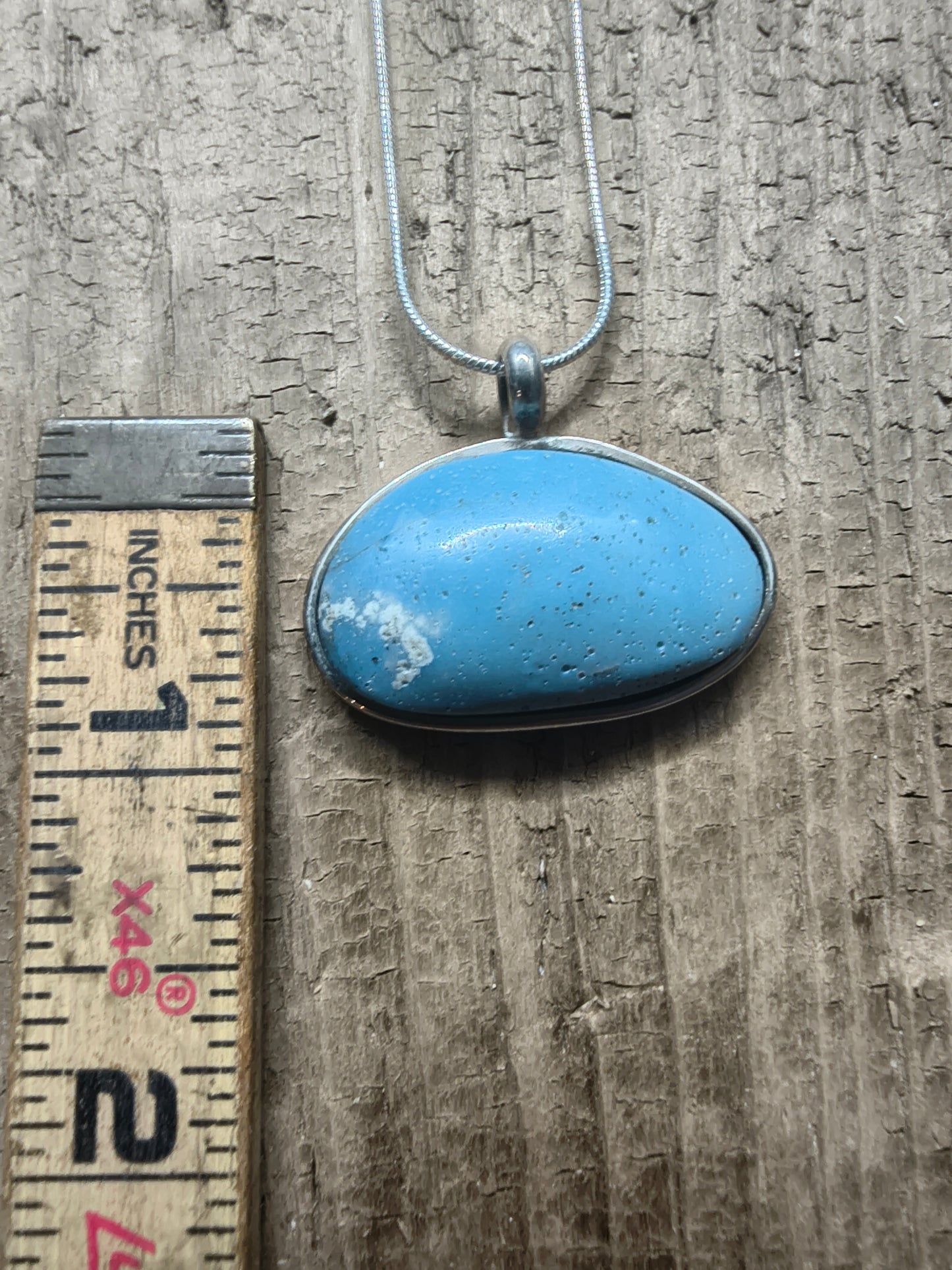 Leland Blue Sterling Silver Pendant #073