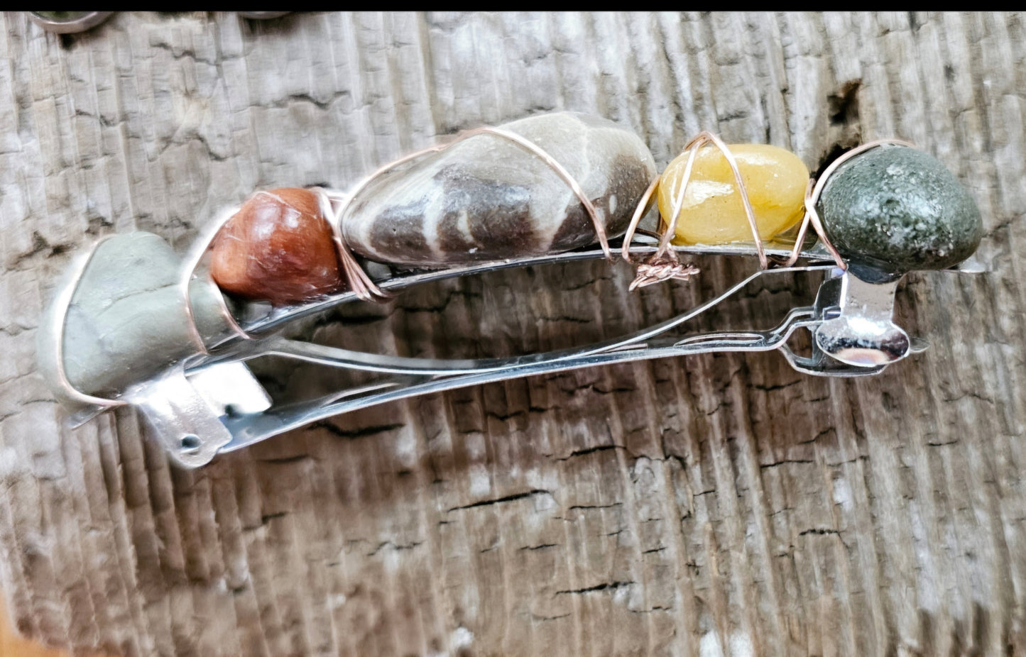 Online Large Stone French Barrette_1