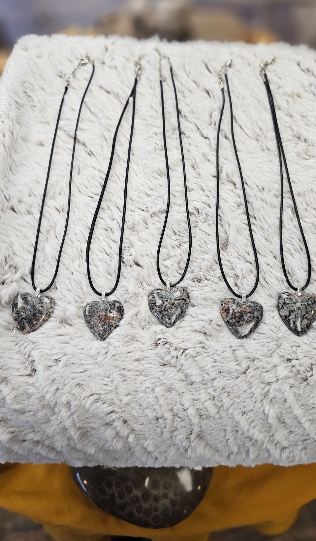 Sodalite Rich Syenite Heart Pendant_5