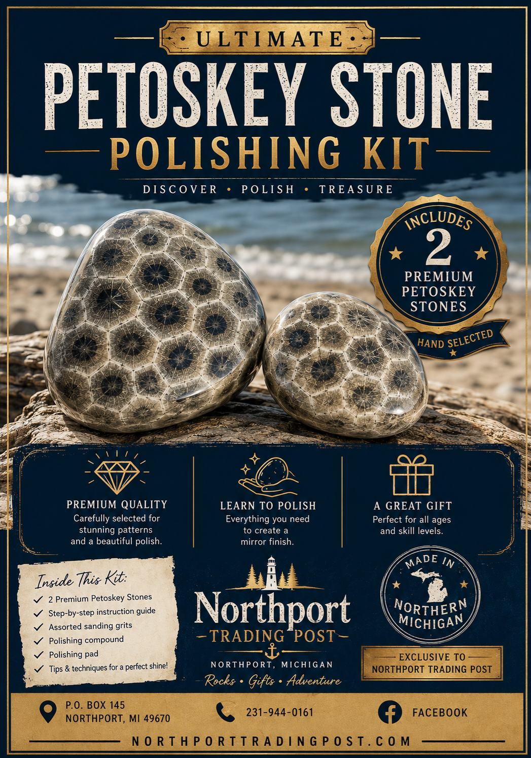 Rock Polishing Kit