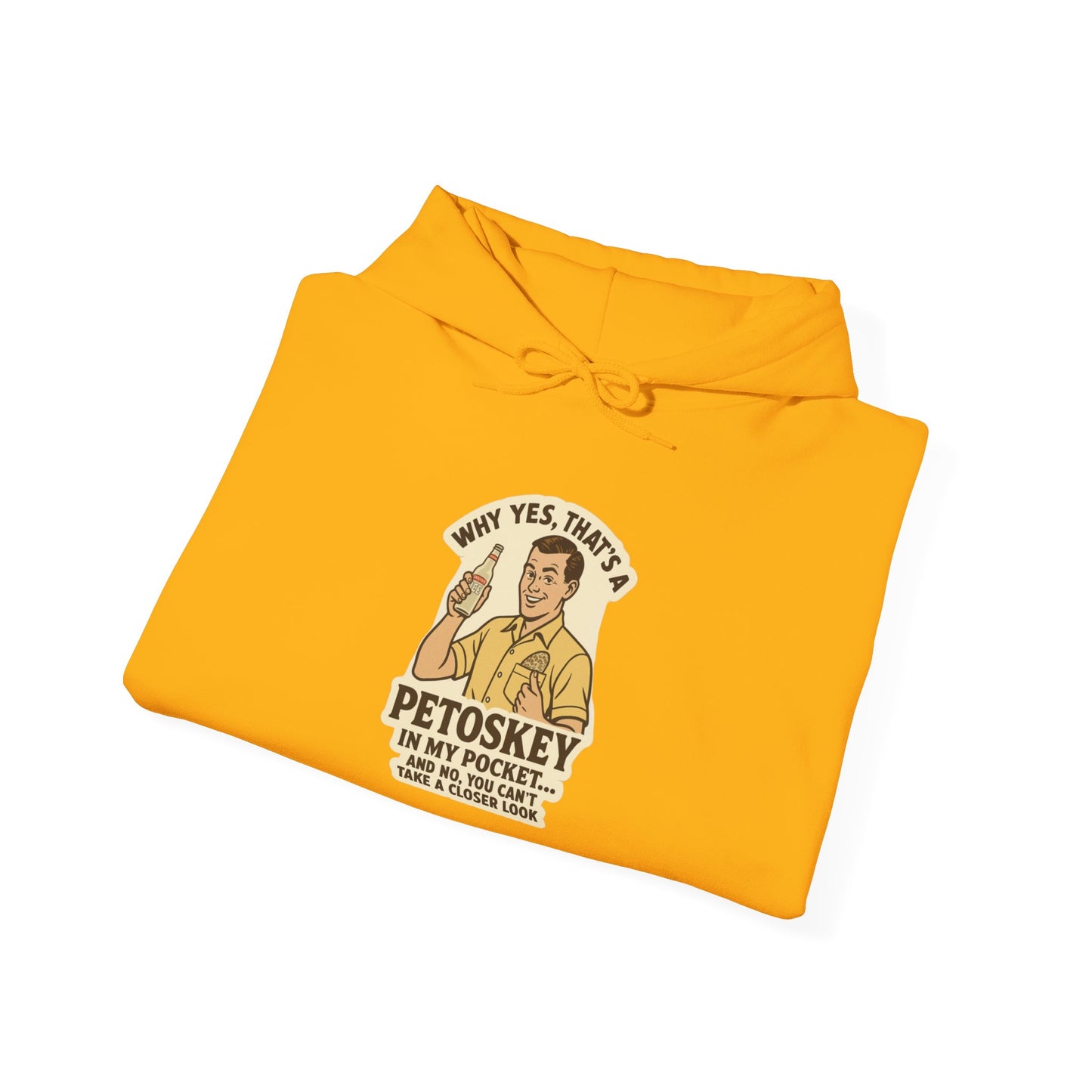 Petoskey in My Pocket – Retro Rockhound Sweatshirt