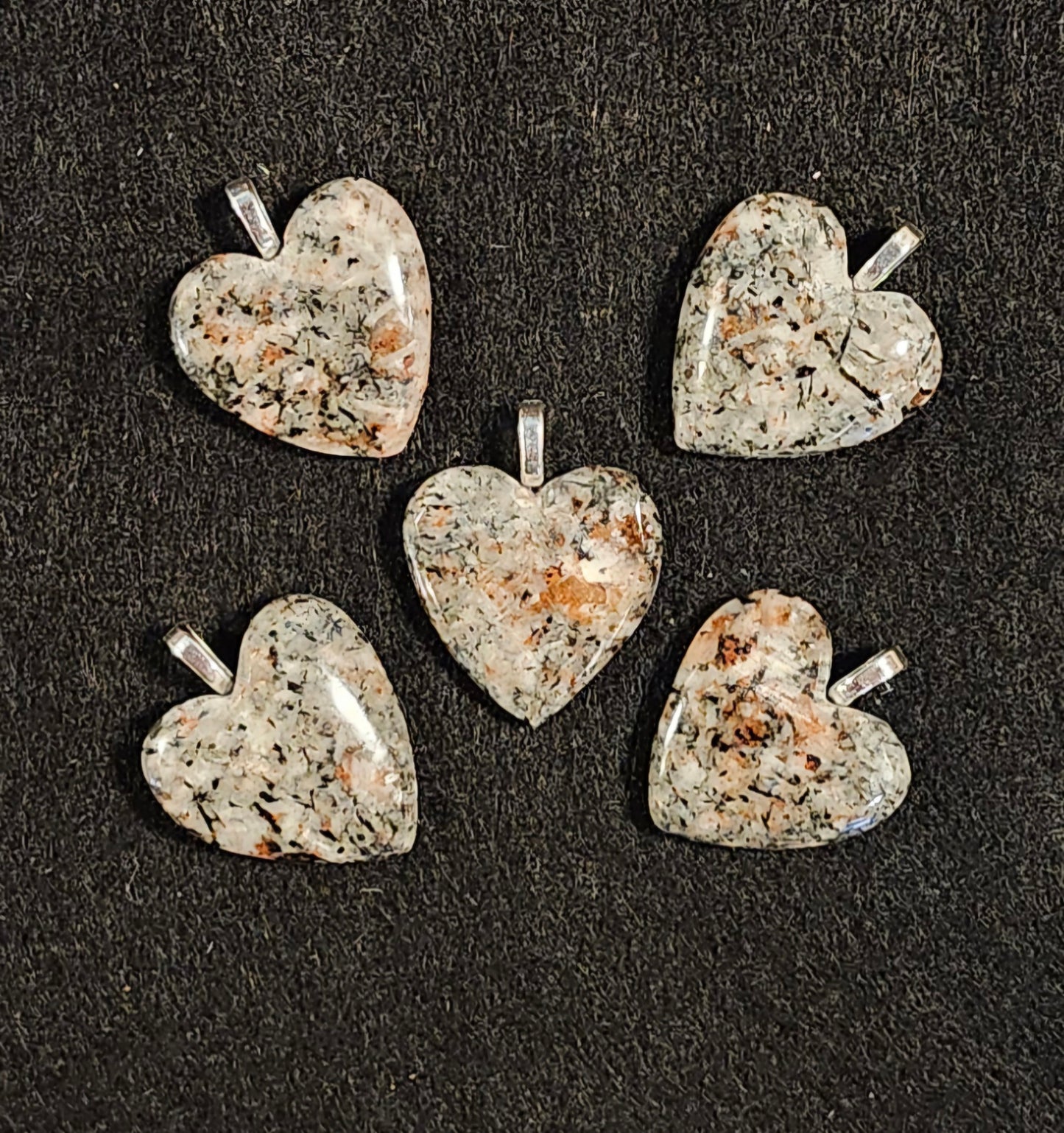 Sodalite Rich Syenite Heart Pendant_4