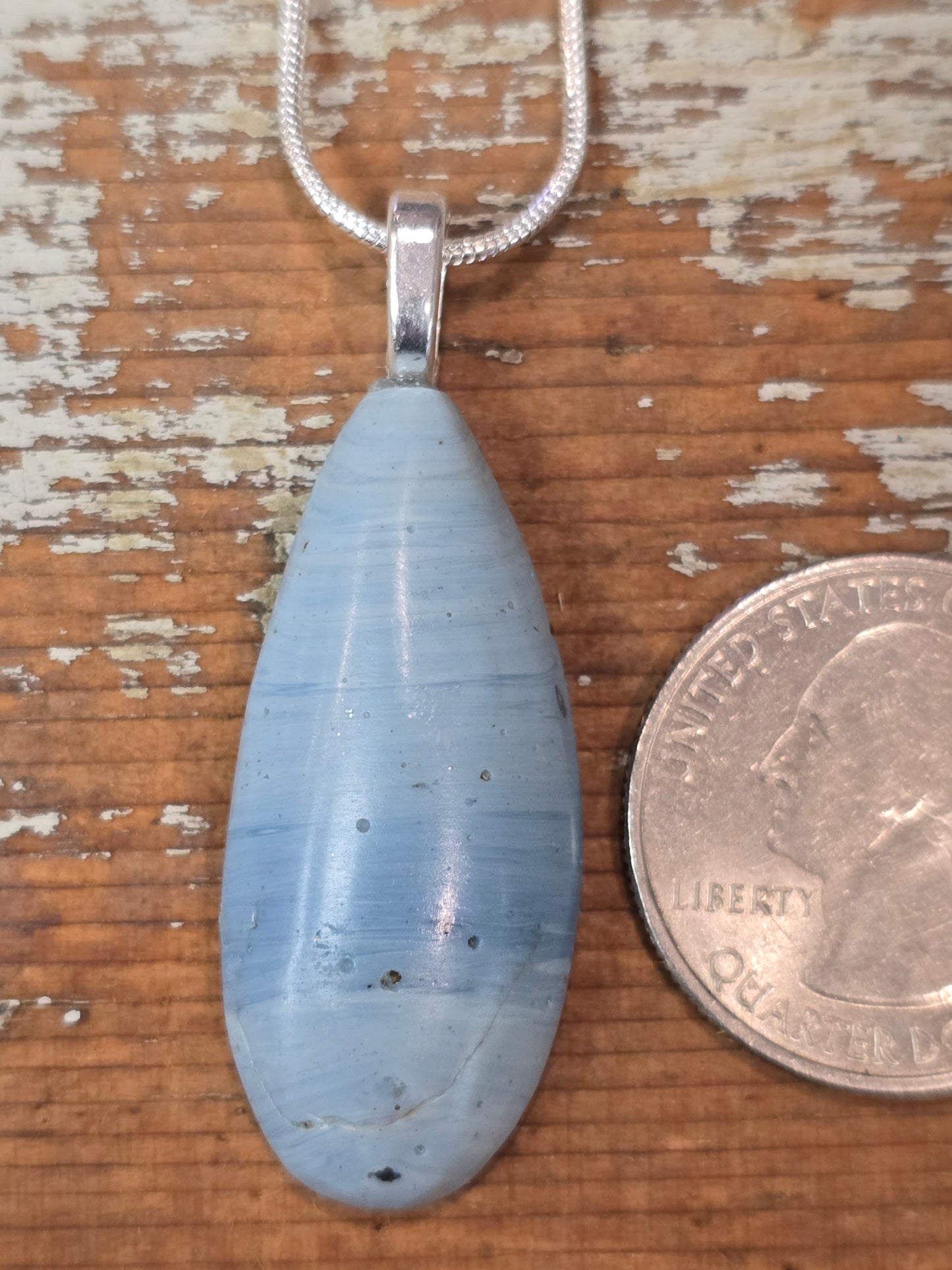 Leland Blue Pendant lb9