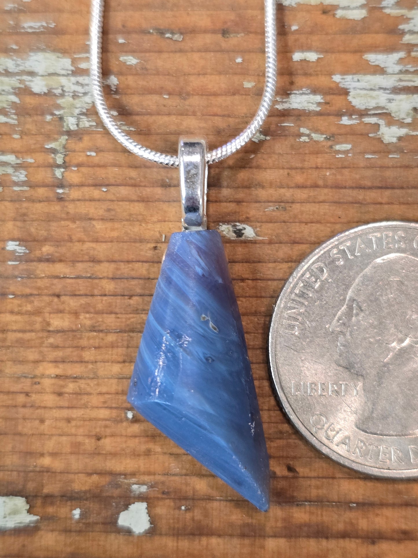 Leland Blue Pendant lb10