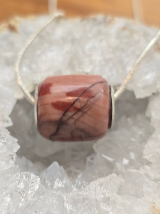 Kona Dolomite Bead Pendant k20