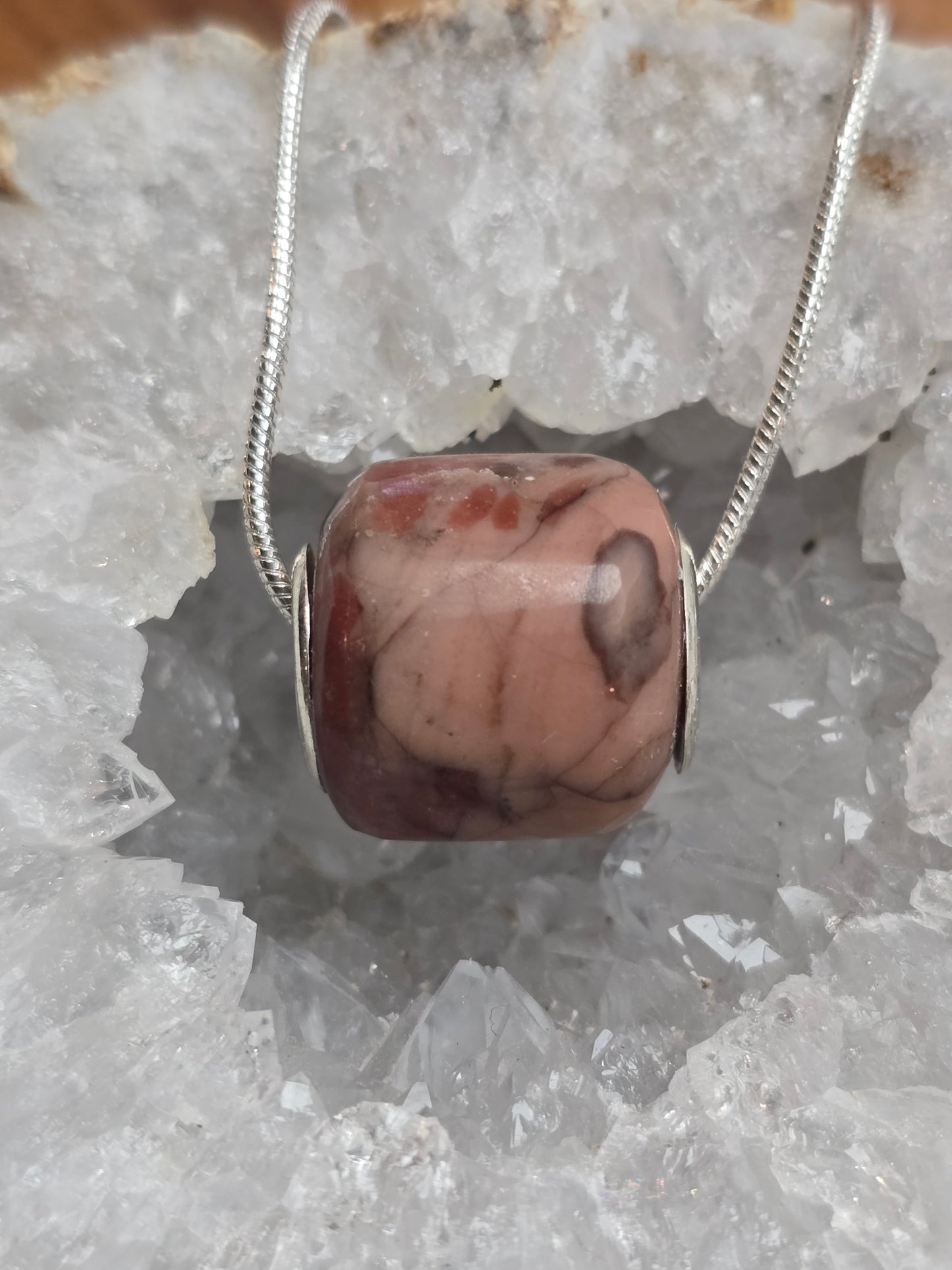 Kona Dolomite Bead Pendant k21