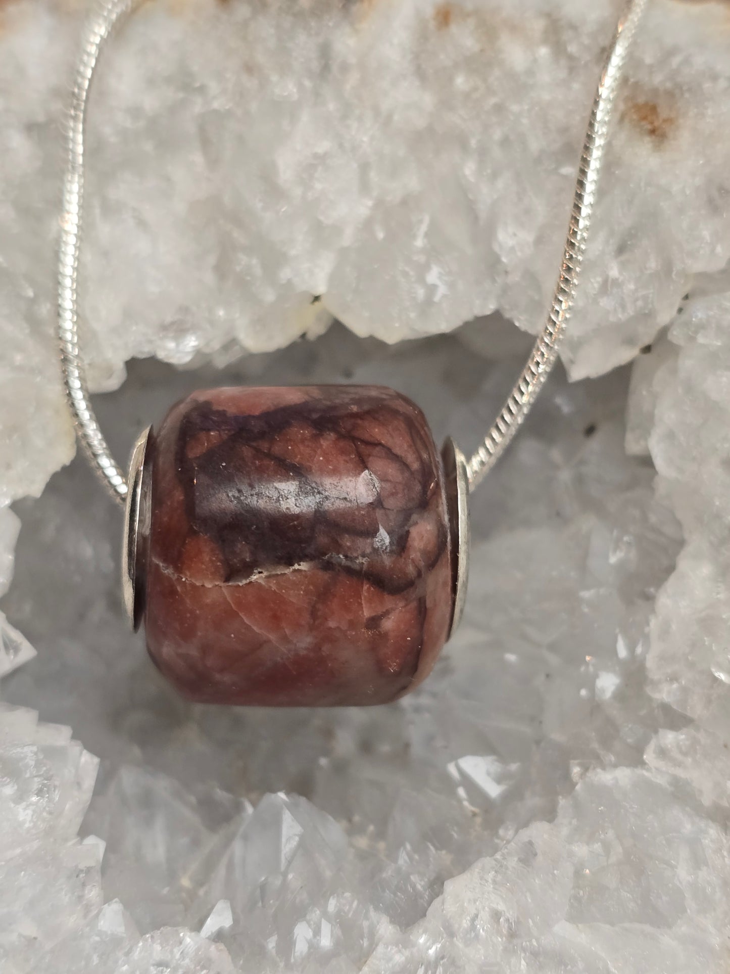 Kona Dolomite Bead Pendant k21