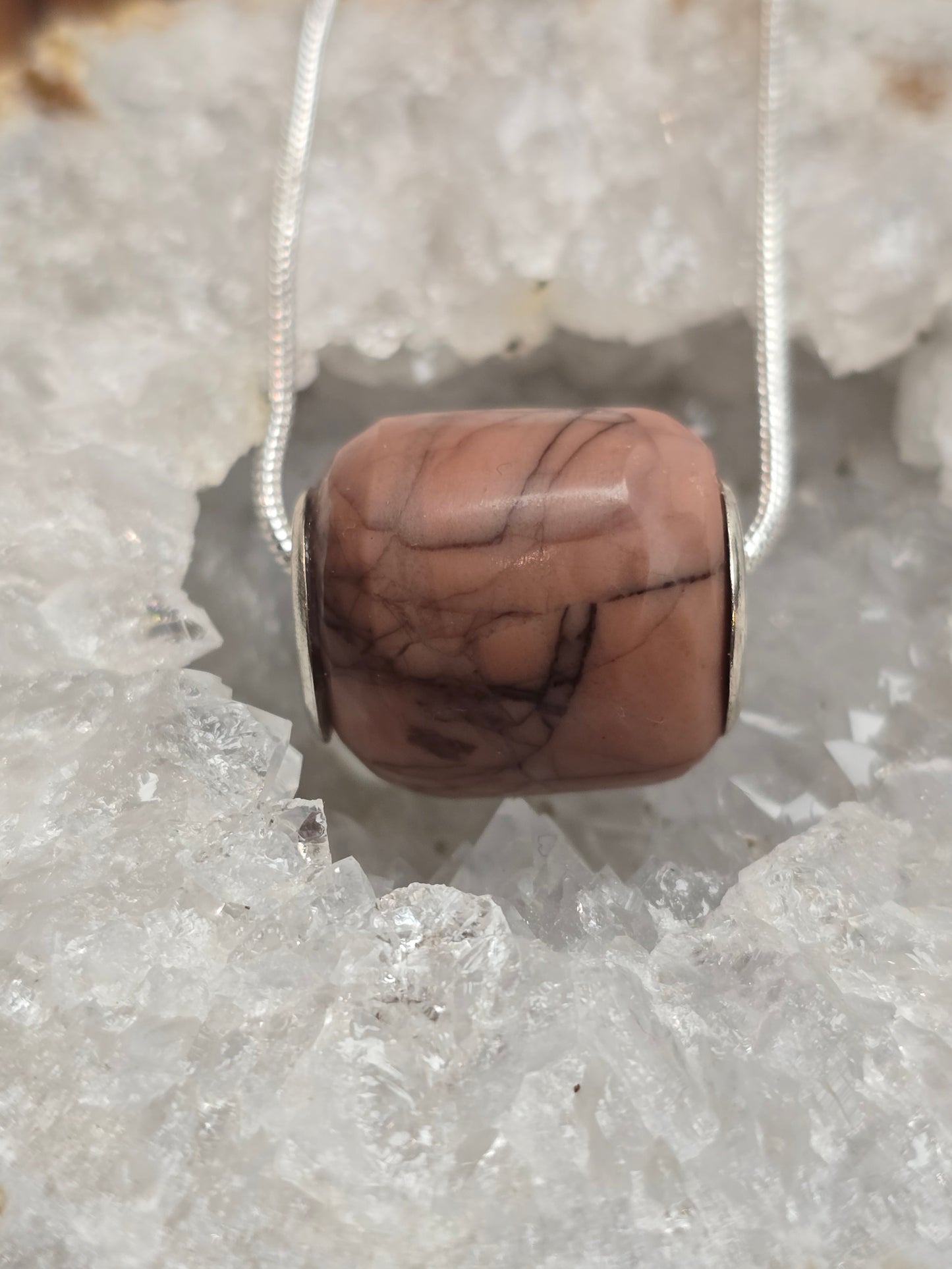 Kona Dolomite Bead Pendant k19