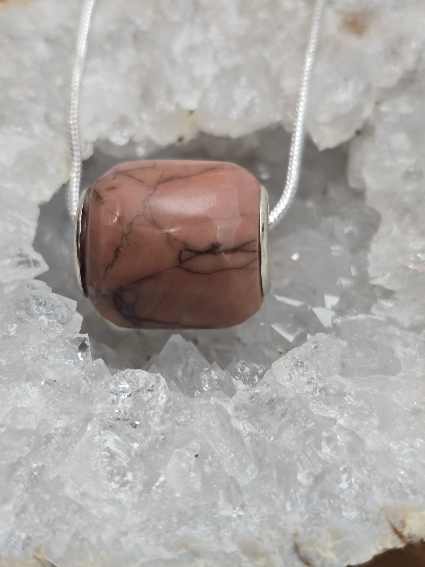 Kona Dolomite Bead Pendant k19