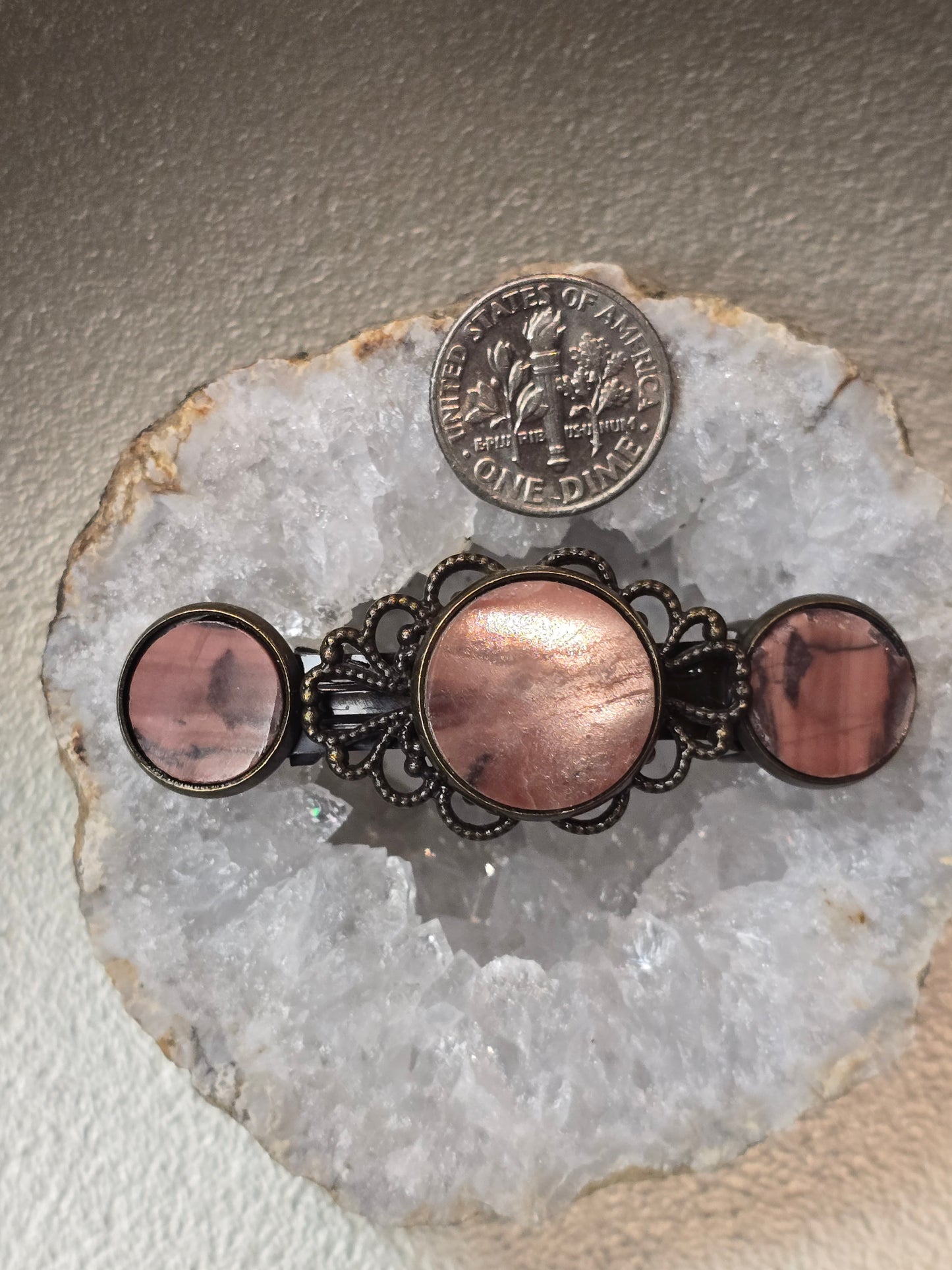 Kona Dolomite 3 Stone Barrette