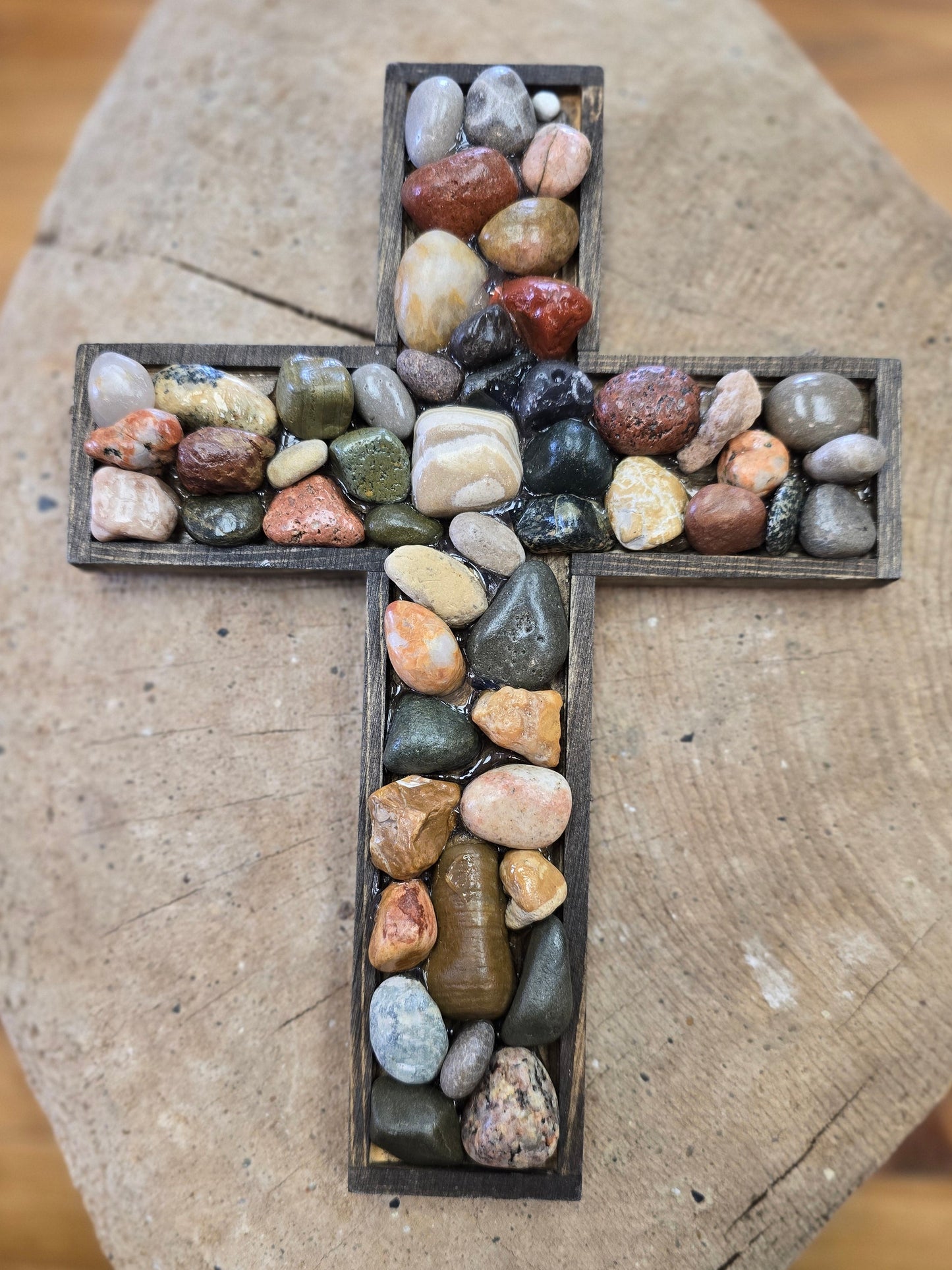 Beach Stone Cross #bscg1