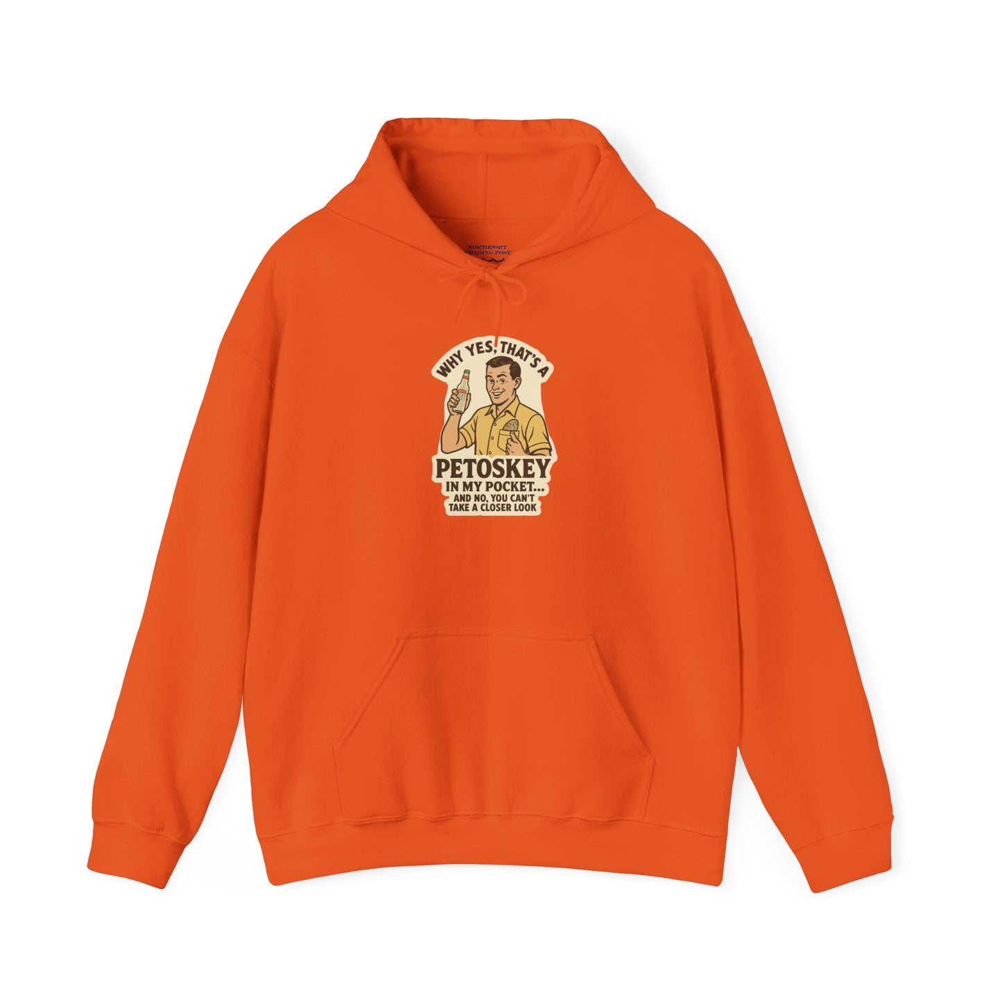 Petoskey in My Pocket – Retro Rockhound Sweatshirt