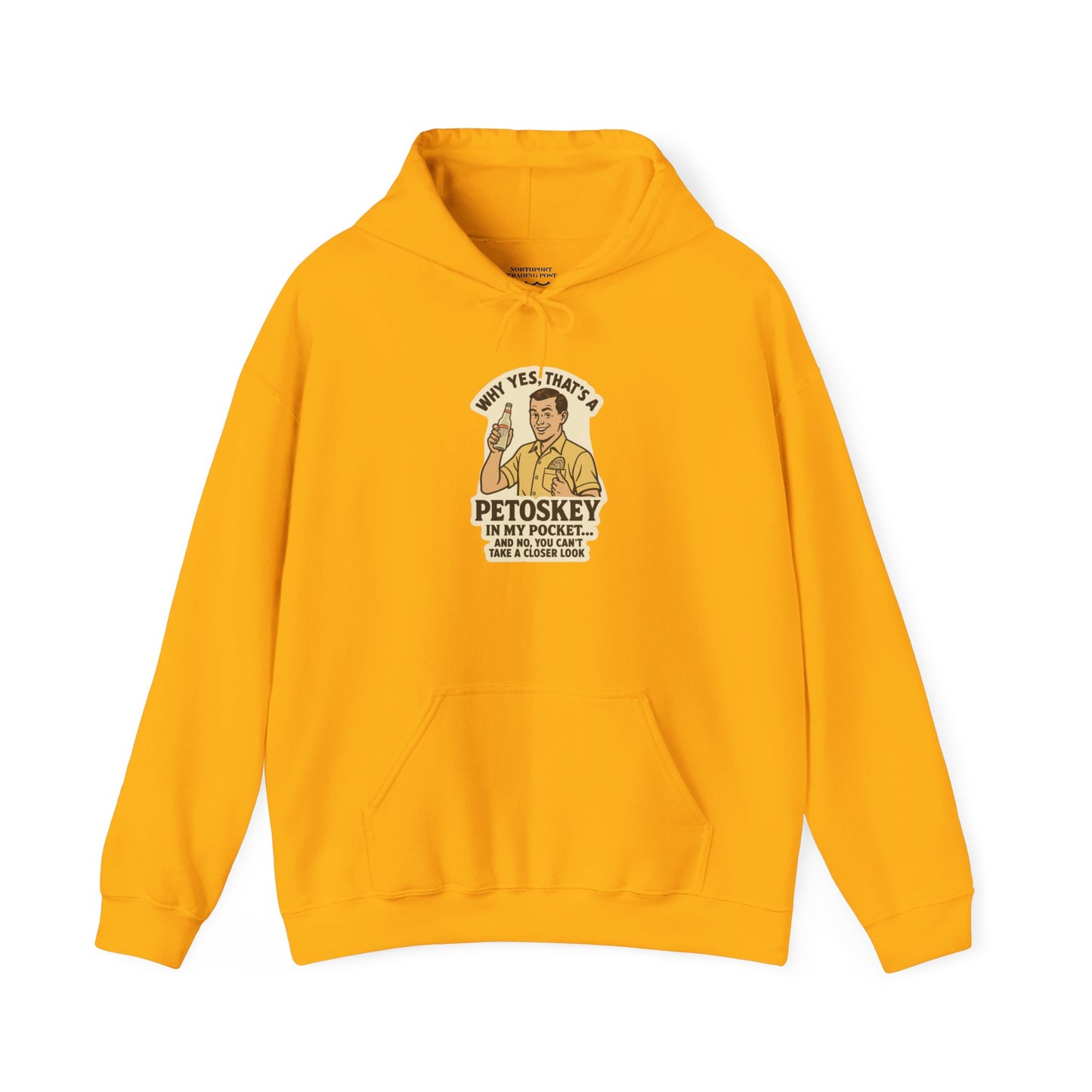 Petoskey in My Pocket – Retro Rockhound Sweatshirt