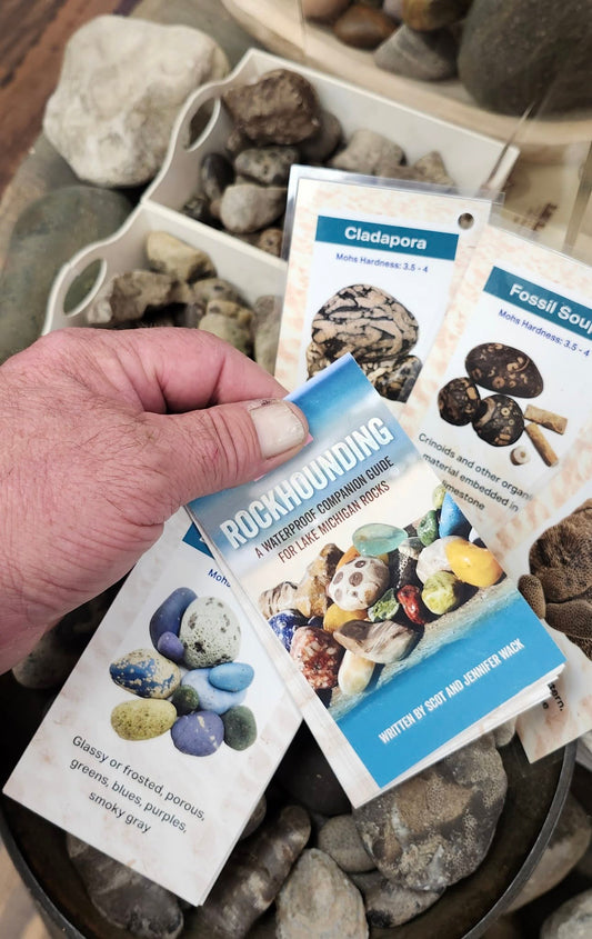 Rockhounding: Water-Resistant Companion Guide for Lake Michigan Rocks