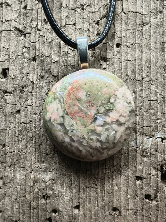 Unakite Pendant #052