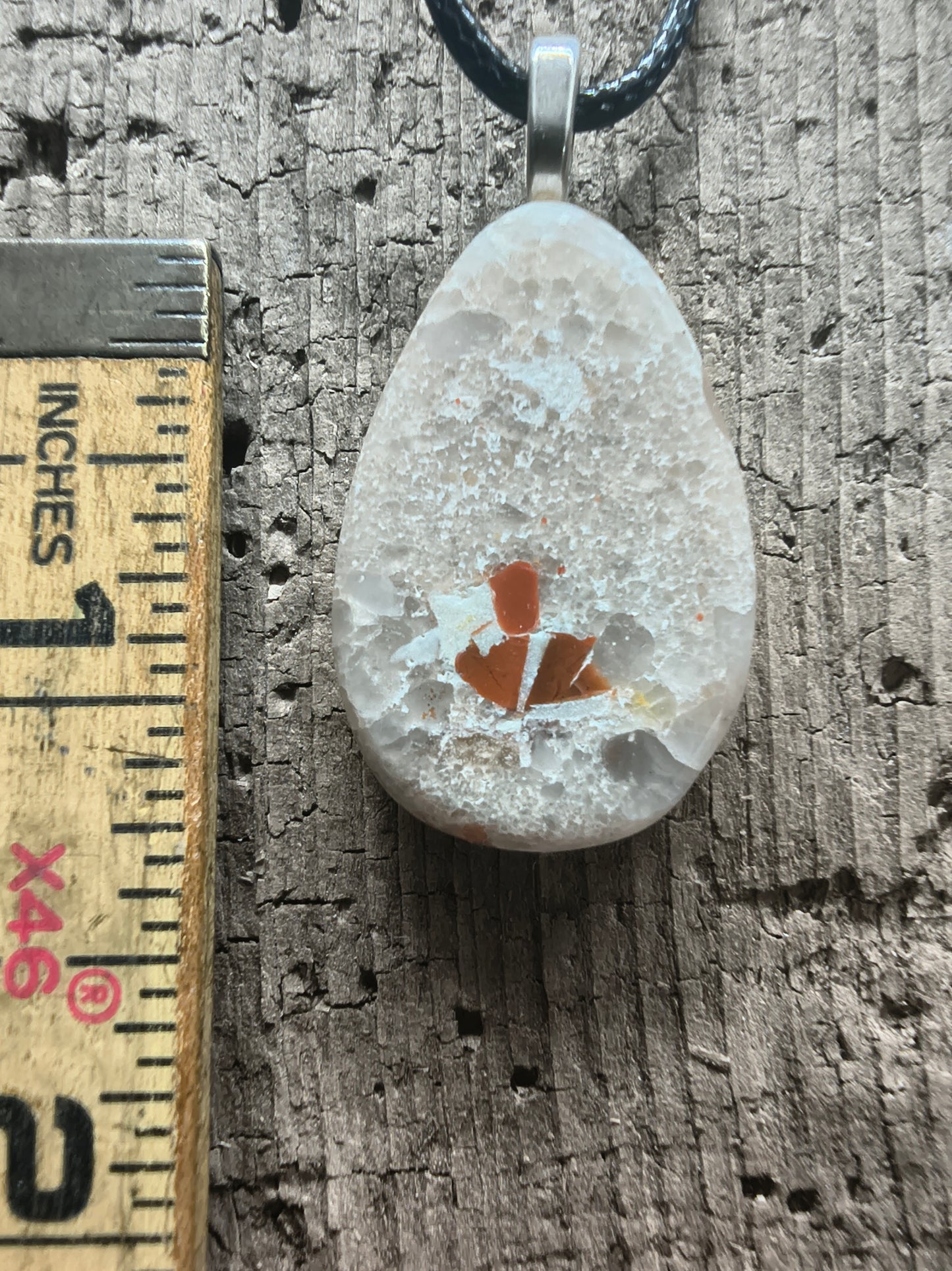 Pudding Stone Pendant #064