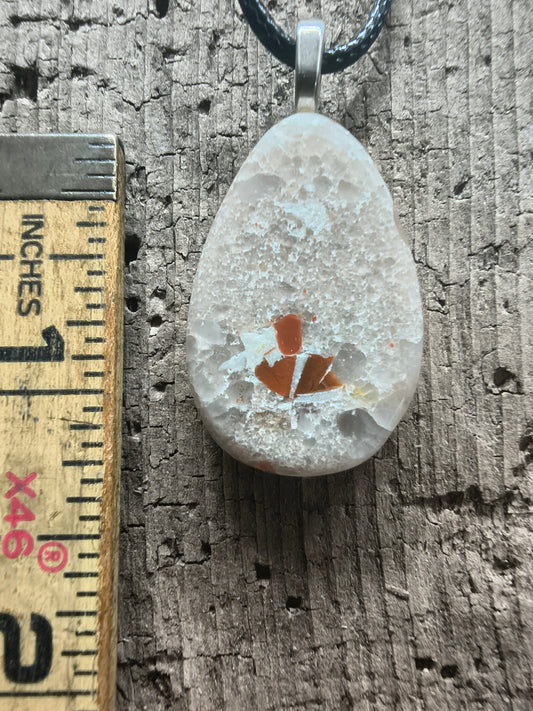 Pudding Stone Pendant #064