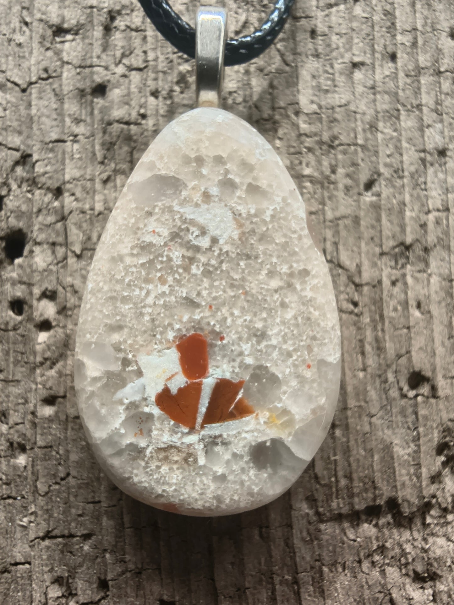 Pudding Stone Pendant #064