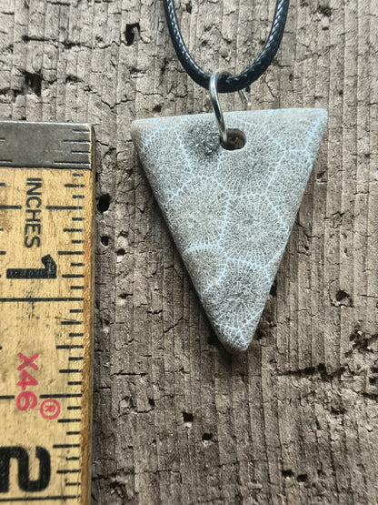 Petoskey Stone Pendant #070