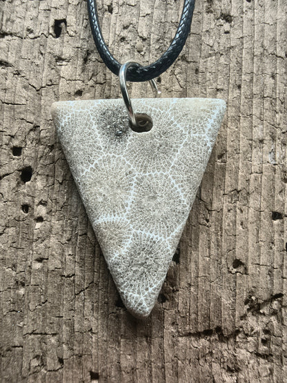 Petoskey Stone Pendant #070