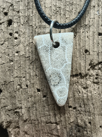 Petoskey Stone Pendant #071