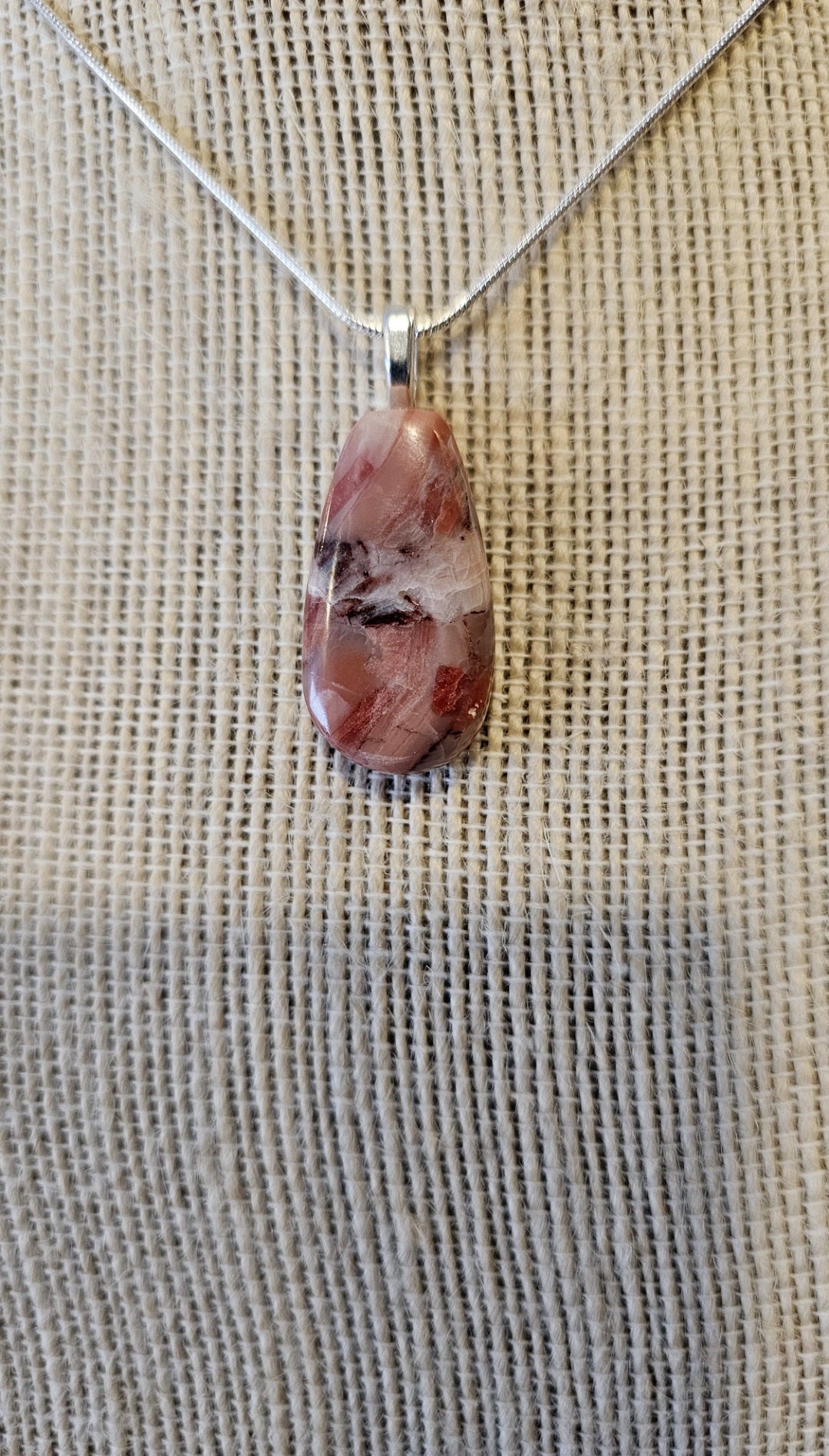 Kona Dolamite Tear Drop Pendant_001