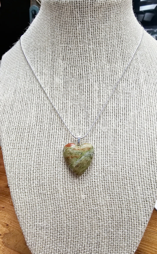 Unakite Heart Pendant_10