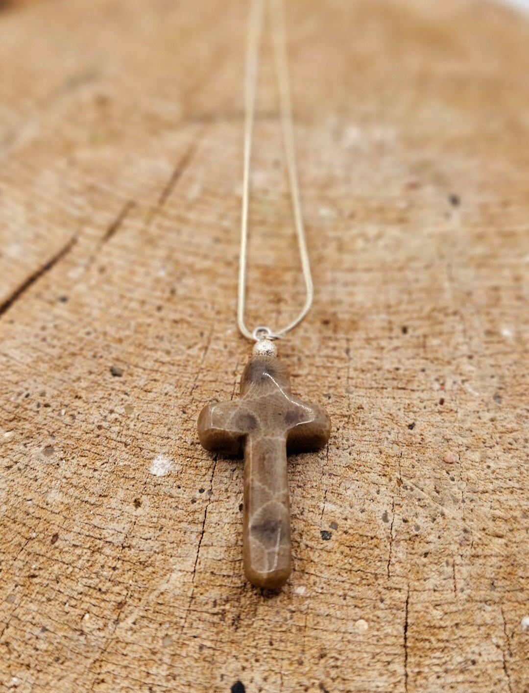 Online Petoske Stone Cross Pendant_1