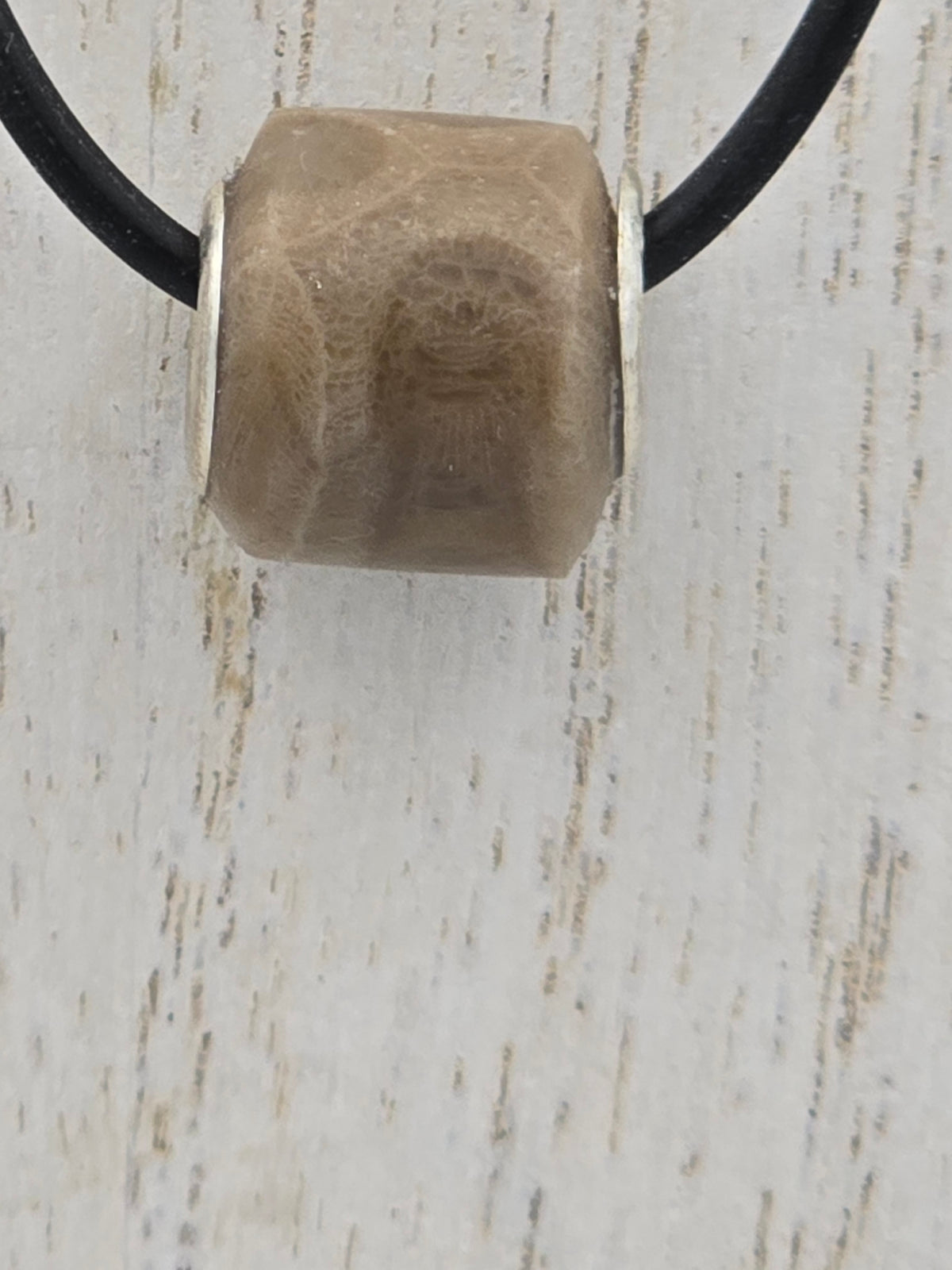 Petoskey Bead Pendant #02