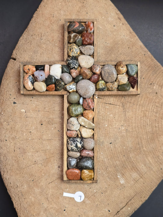 Beach Stone Cross #bsclb7