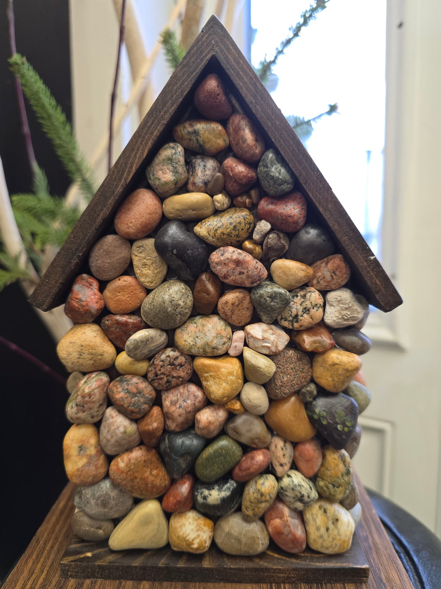 Beach Stone Birdhouse #bcbg22