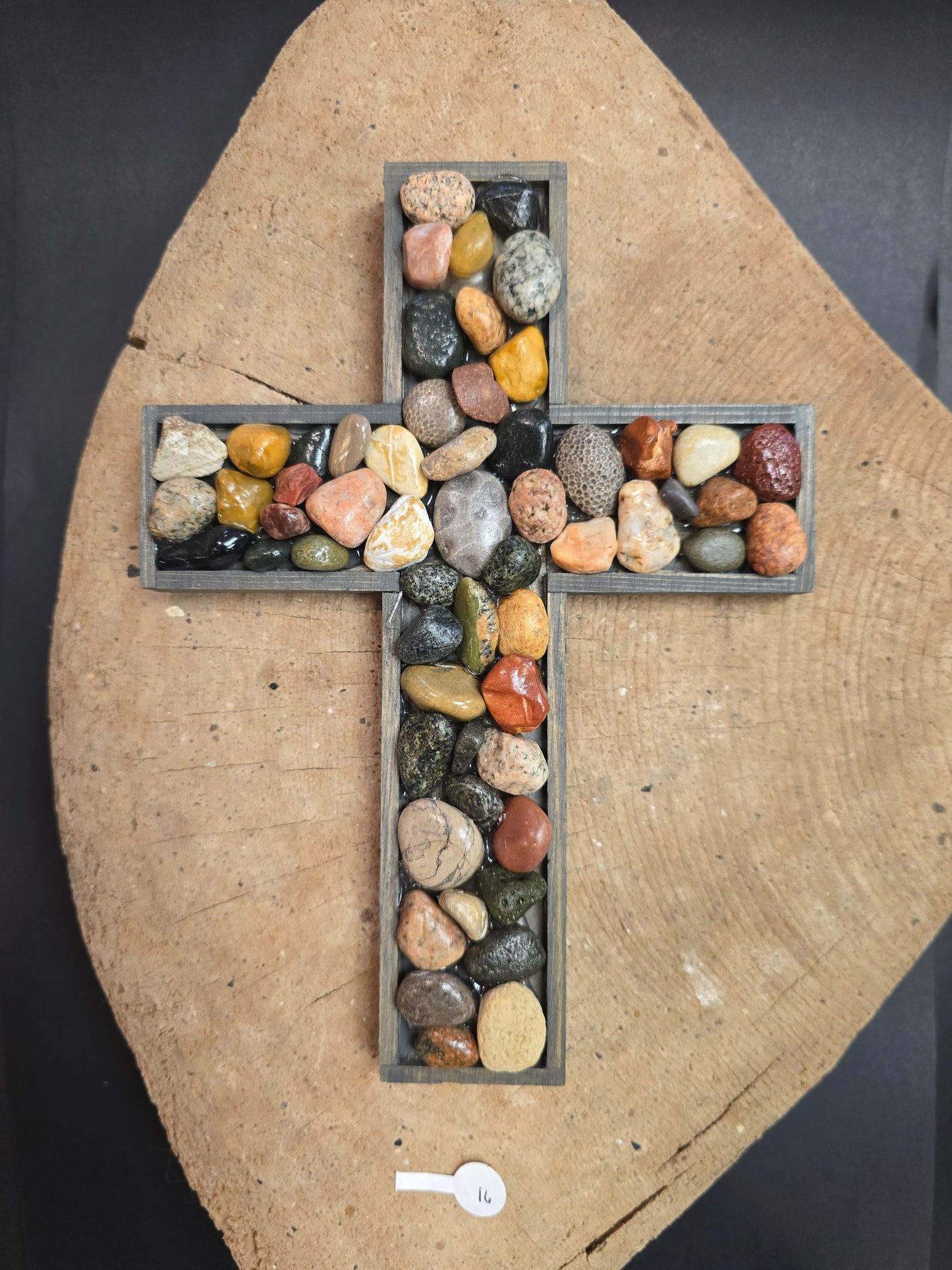 Beach Stone Cross #bscg16