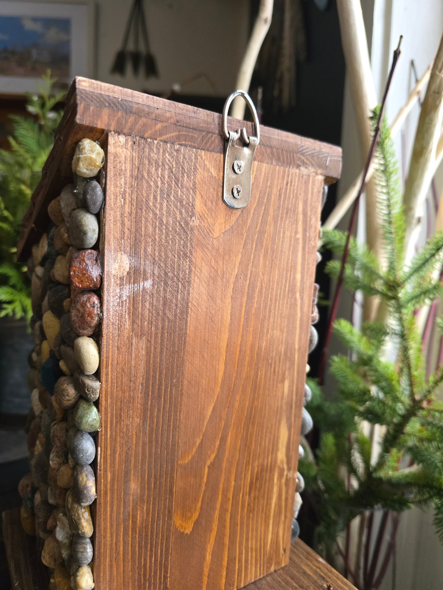 Beach Stone Birdhouse #bcb11