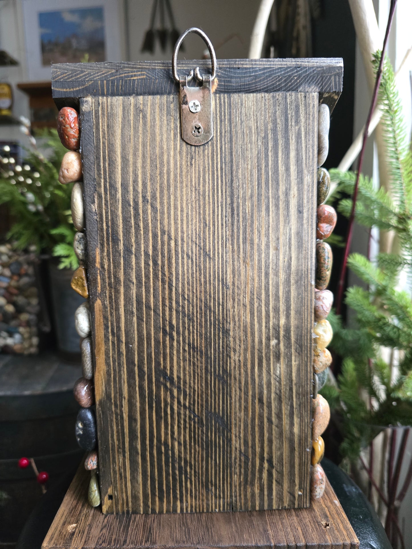 Beach Stone Birdhouse #bcb12