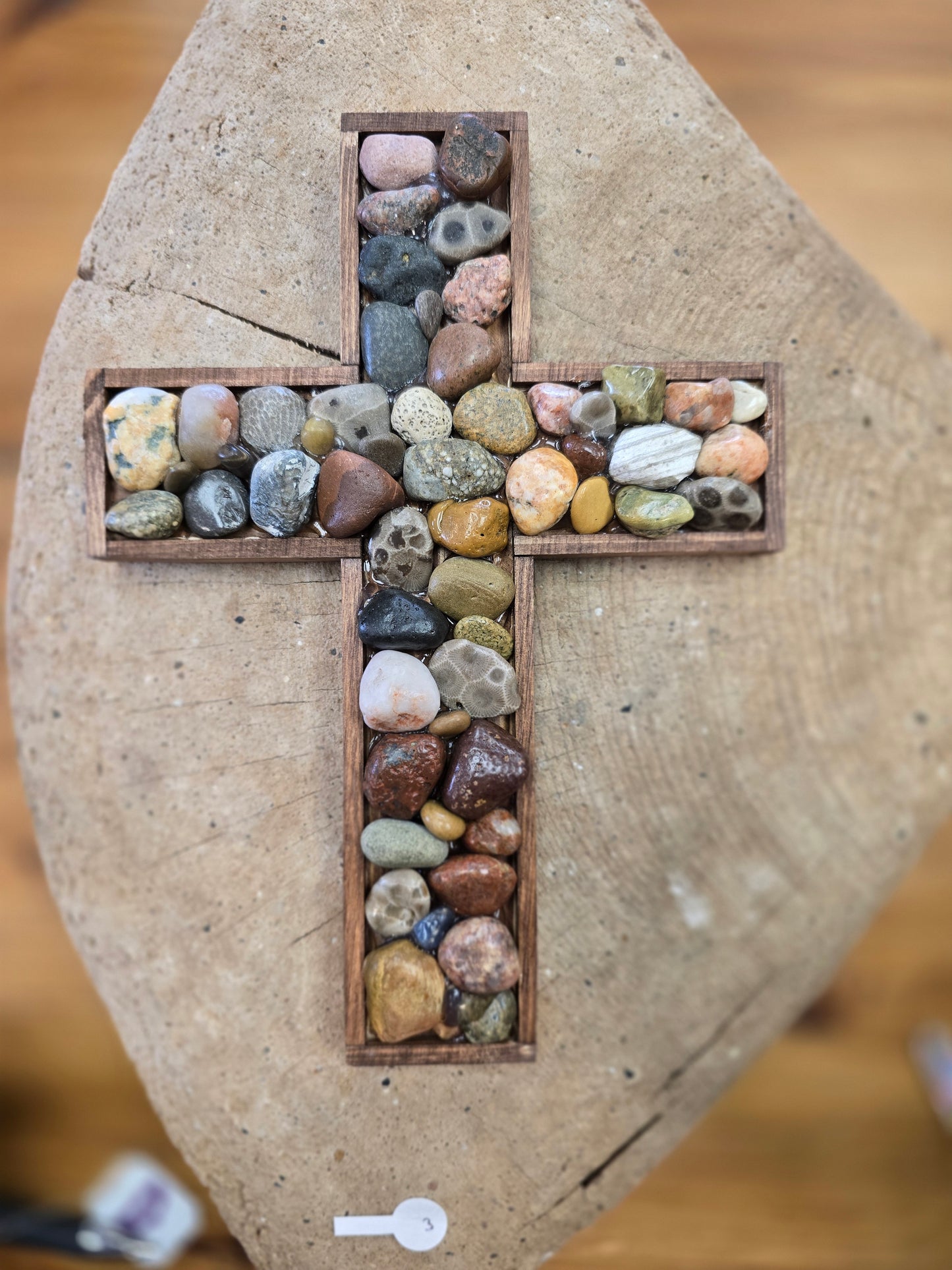 Beach Stone Cross #bscm3