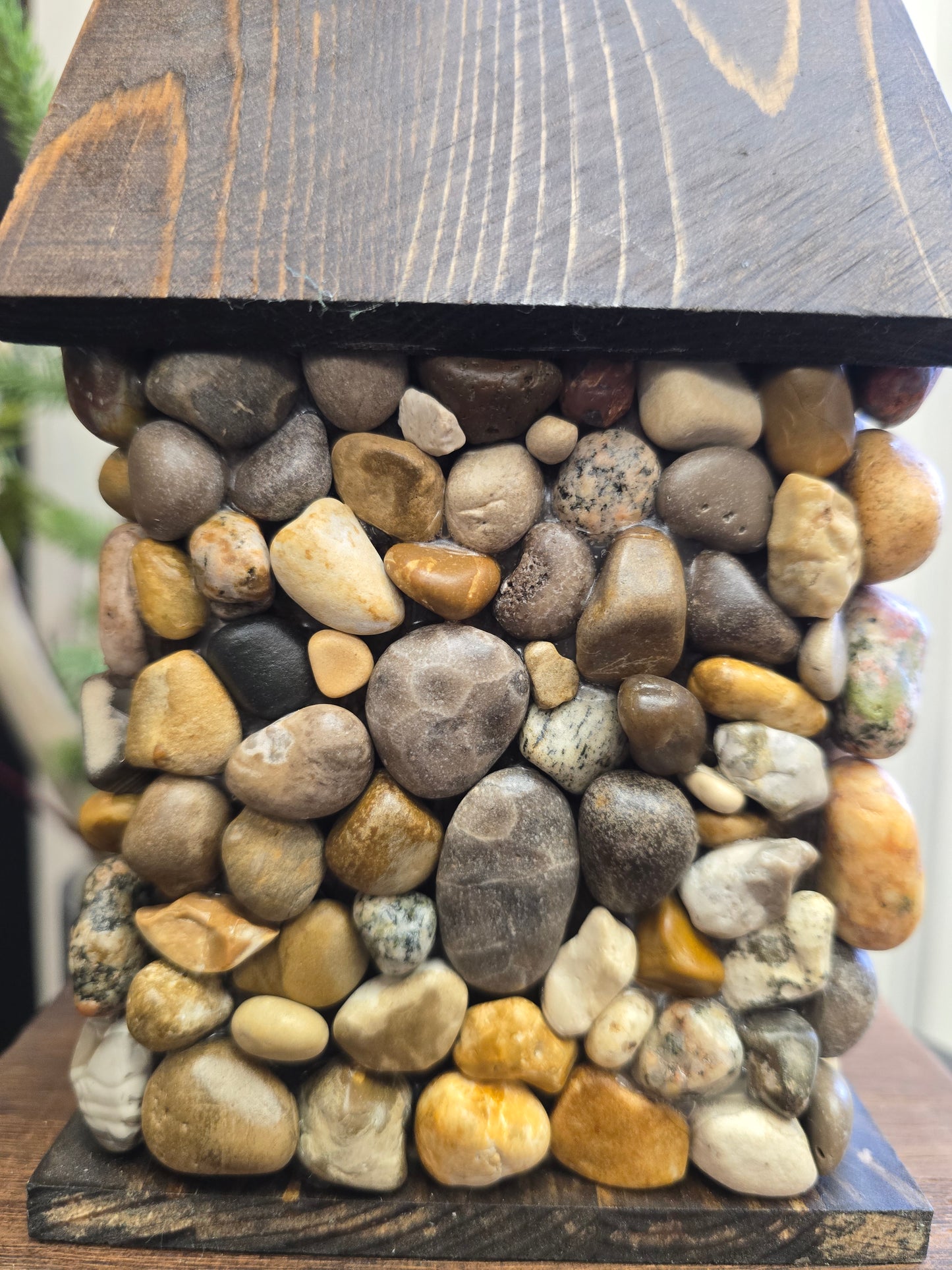 Beach Stone Birdhouse #bcbg22