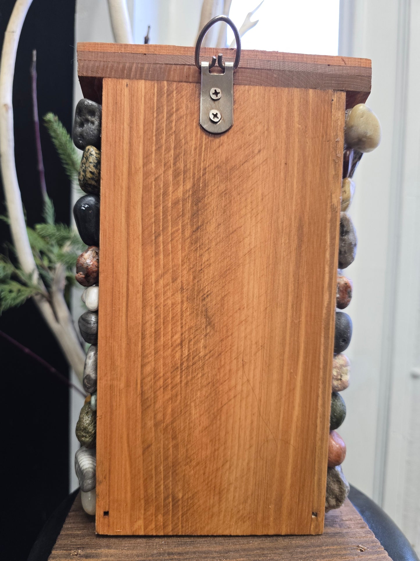 Beach Stone Birdhouse #bcb14