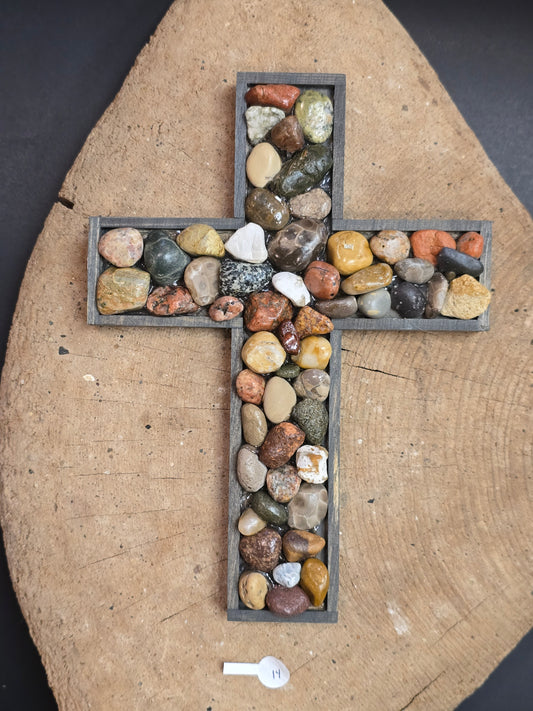 Beach Stone Cross #bscg14