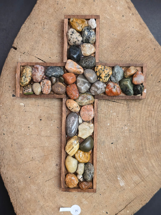 Beach Stone Cross #bscm15