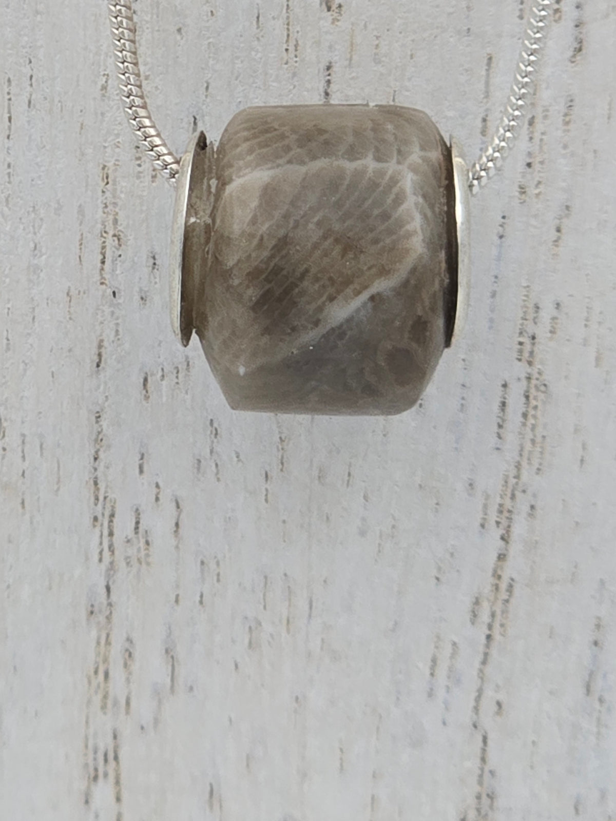 Petoskey Bead Pendant #01